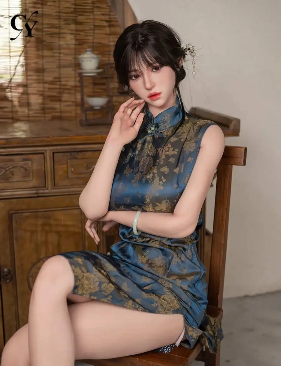 TOP CY Doll Realistic Love Doll 168cm (5ft6') F-Cup Young Asian Sex Dolls - Zhimin ROS Head