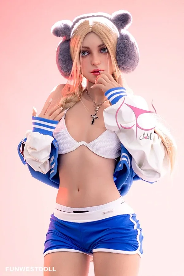 Realistic Small Tits Big Booty Blonde Sex Doll Ember 159cm view 5