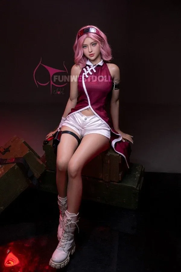 【STPE】Pink Hair Anime Sex Doll Sakura Haruno 159cm (5 Free Features) view 5