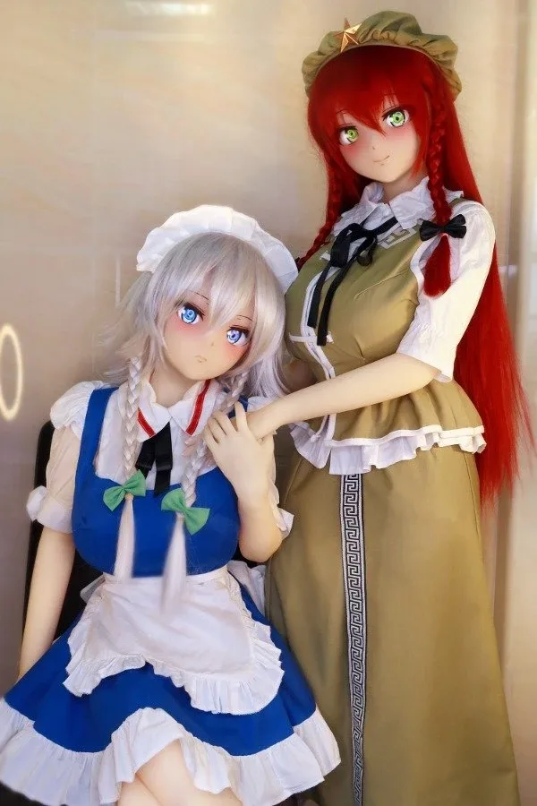 Beautiful Redhead Big Tits Anime Sex Doll Braelyn 155cm view 4