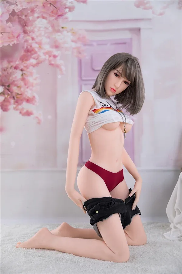 Beautiful Short Hair Asian Sex Doll Addilyn 160cm view 3