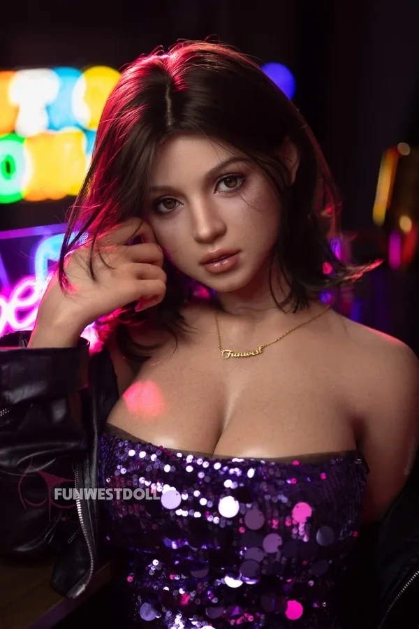 157cm G Cup Super Realistic Busty Silicone Sex Doll Lyra (Real Skin Texture, Soft Head, Free Clothes) view 5