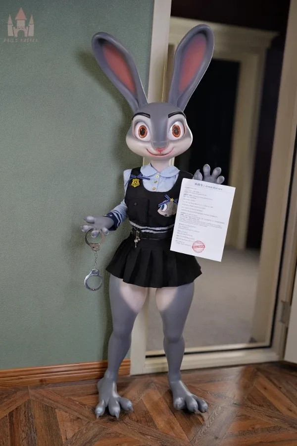 Anime Hentai Rabbit Sex Doll Rabby 168cm (Seamless Head and Body Design, Oral Structure) view 3
