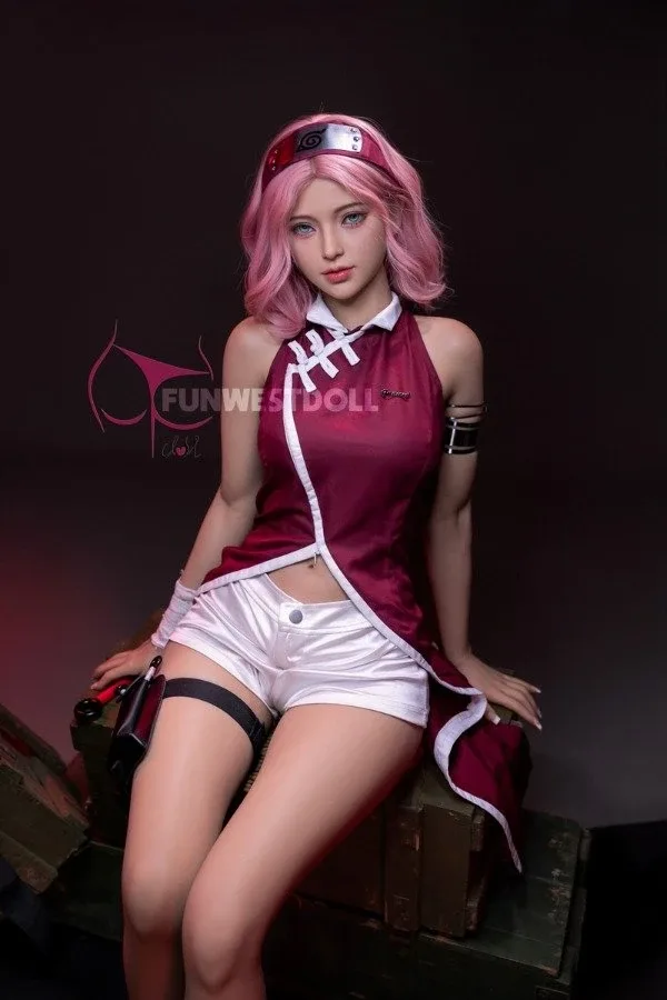 【STPE】Pink Hair Anime Sex Doll Sakura Haruno 159cm (5 Free Features) view 6