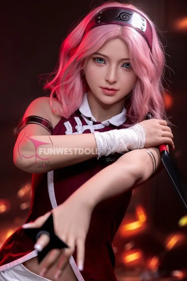 【STPE】Pink Hair Anime Sex Doll Sakura Haruno 159cm (5 Free Features) view 3