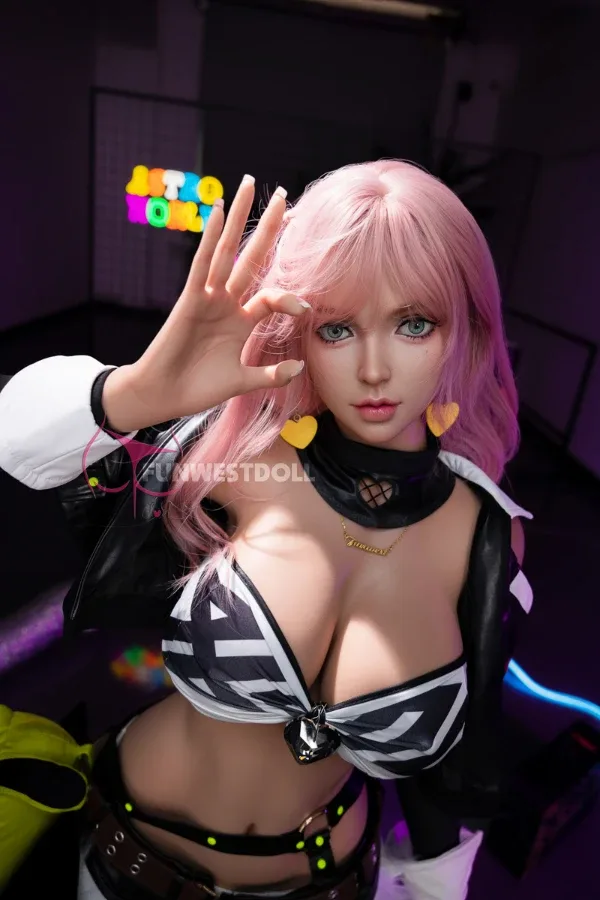 157cm G Cup Realistic Silicone Sex Doll Lily (Real Skin Texture, Soft Head, Free Clothes) view 3