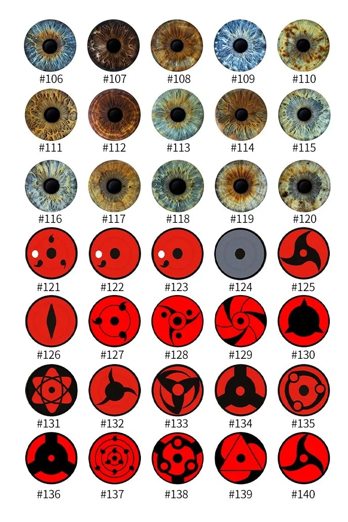3D Handmade Eyeball Customization view 6
