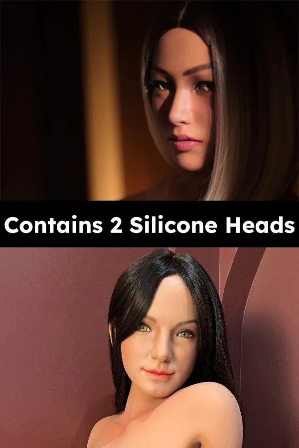 【Free 2nd Head, Movable Jaw With Oral Structure】New Sex Doll Mouna 159cm view 2