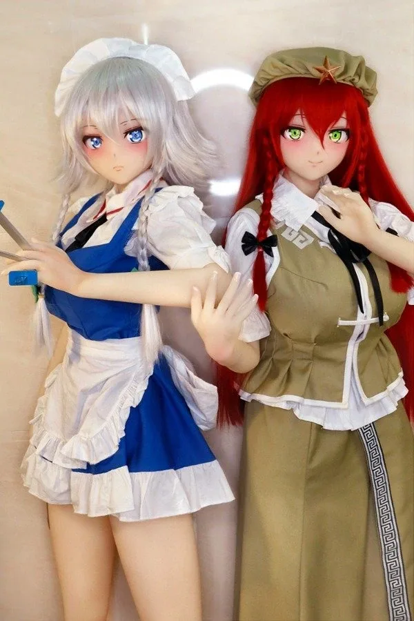 Beautiful Redhead Big Tits Anime Sex Doll Braelyn 155cm