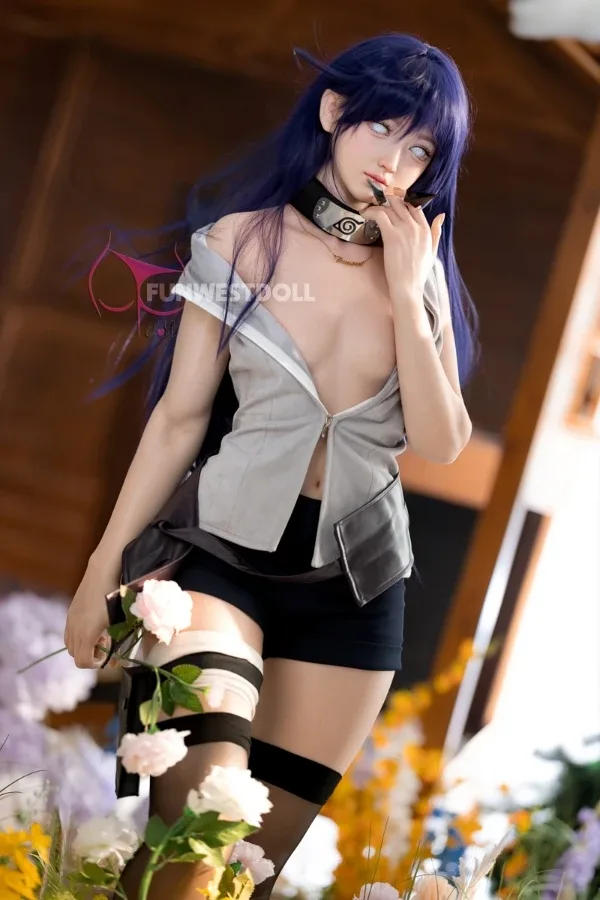Silicone Anime Sex Doll 159cm Violet (Soft Head, Free Clothes) view 3