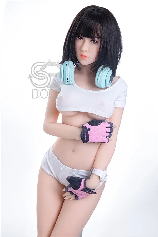 Pretty Black Short Hair Sex Doll Maia 151cm