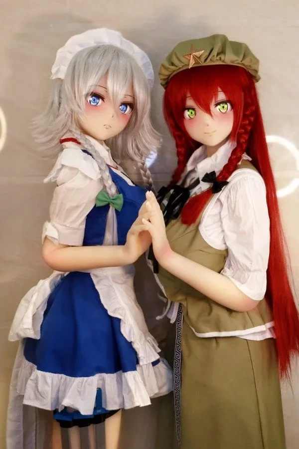 Beautiful Redhead Big Tits Anime Sex Doll Braelyn 155cm view 6