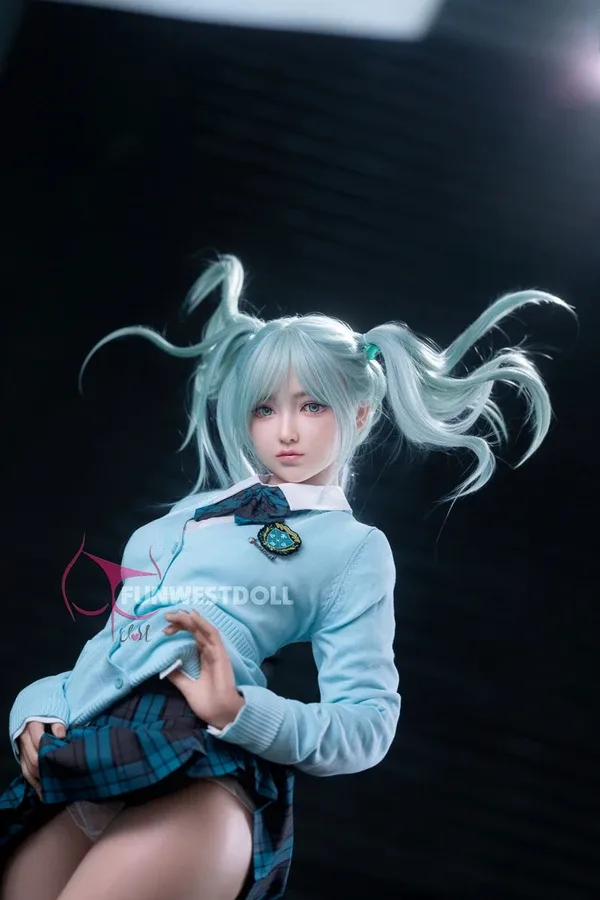 A Cup Big Butt Anime Hentai Silicone Sex Doll Amy 159cm (Soft Head, Free Clothes) view 2