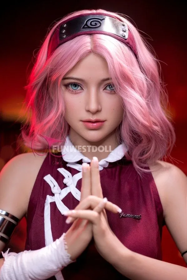 Pink Hair Anime Sex Doll Sakura Haruno 159cm view 2